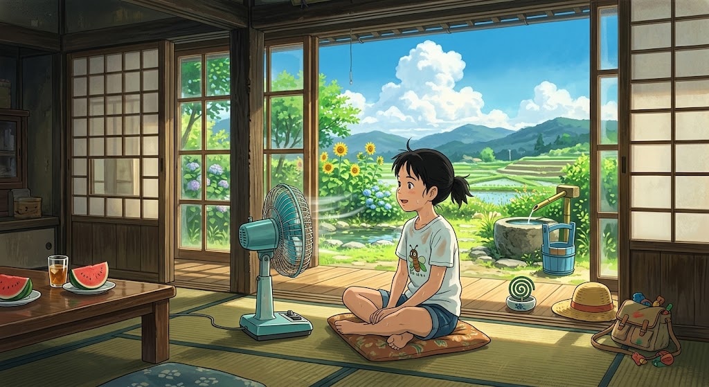 田舎の夏