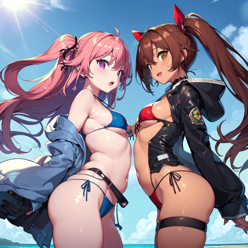 ビキニ×2