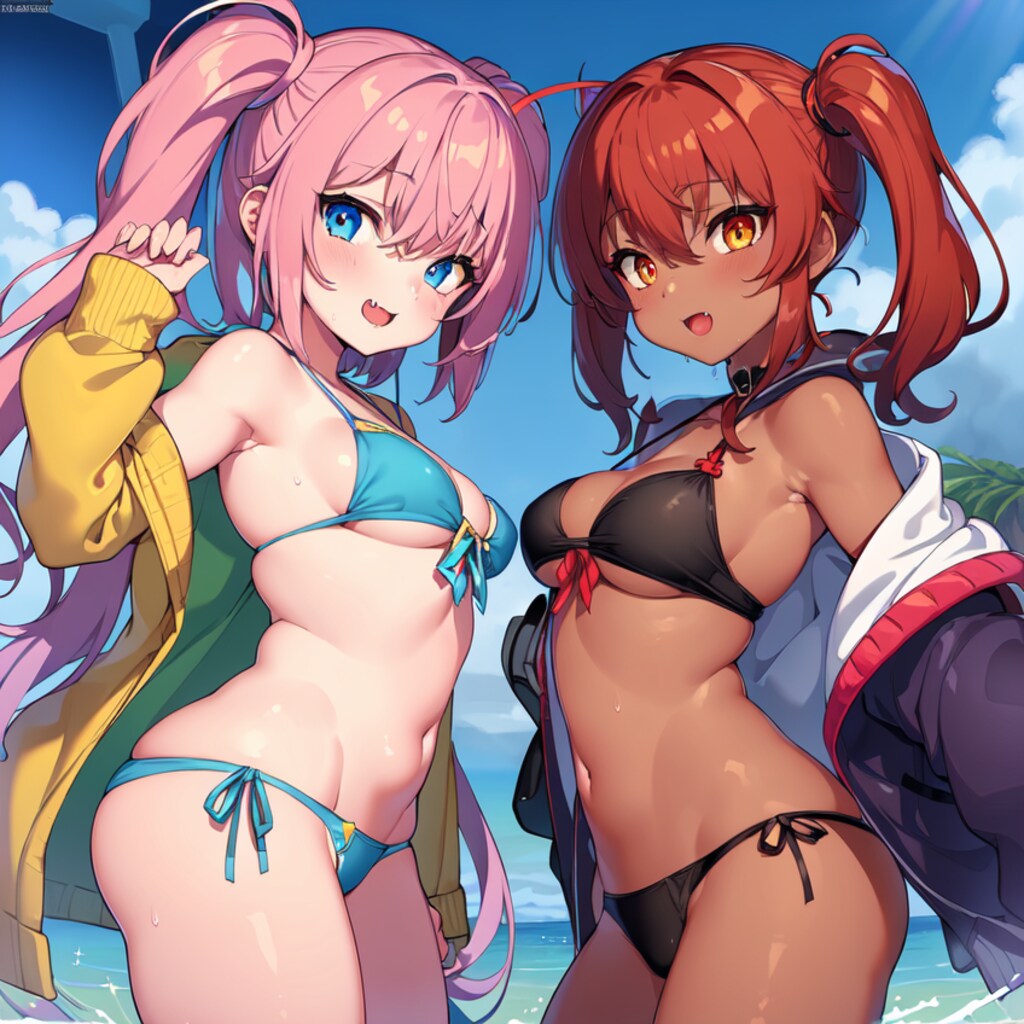 ビキニ×2
