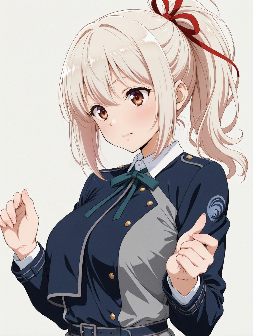 エルの●●●●の制服コス