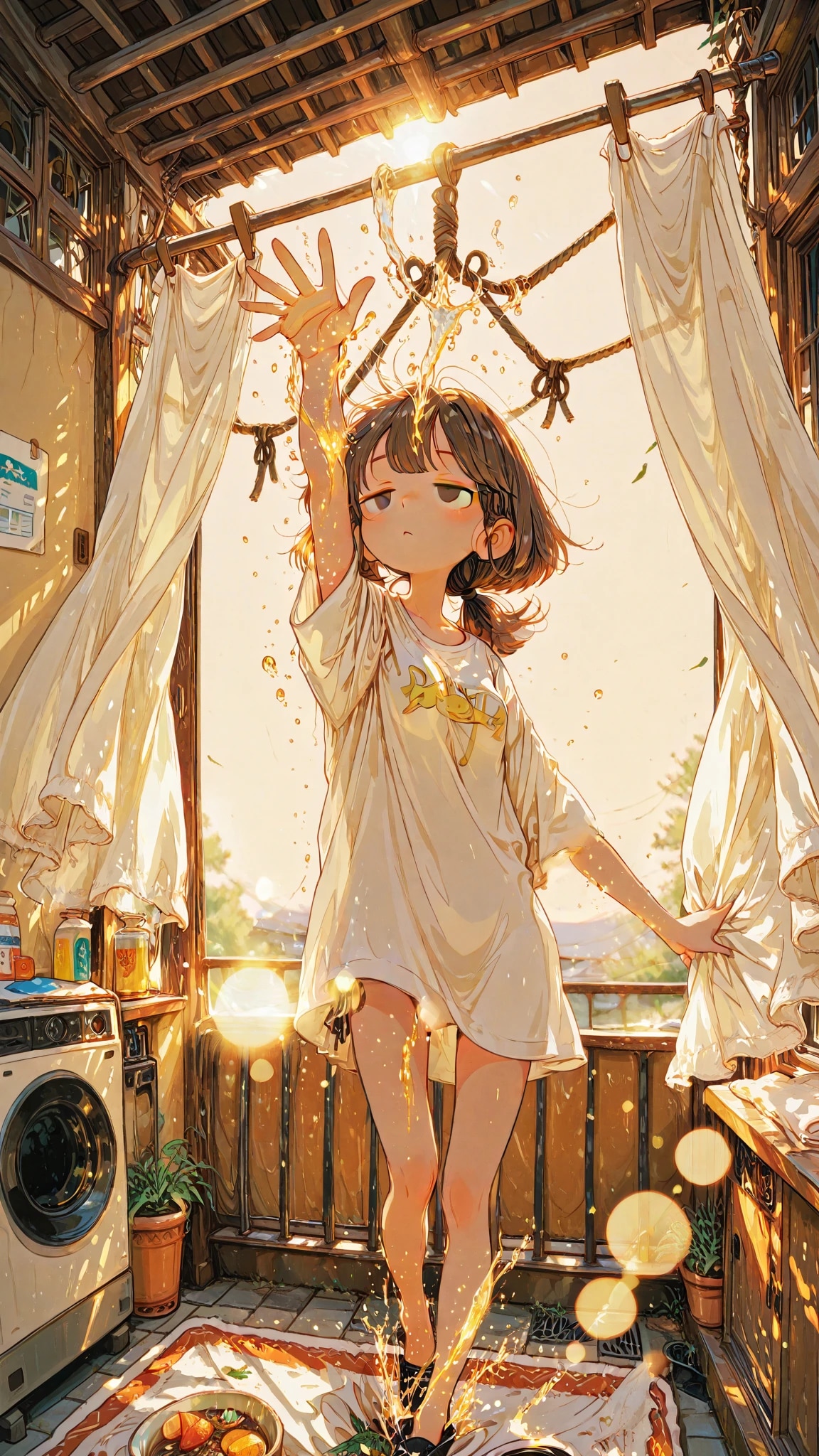 夕暮れの舞