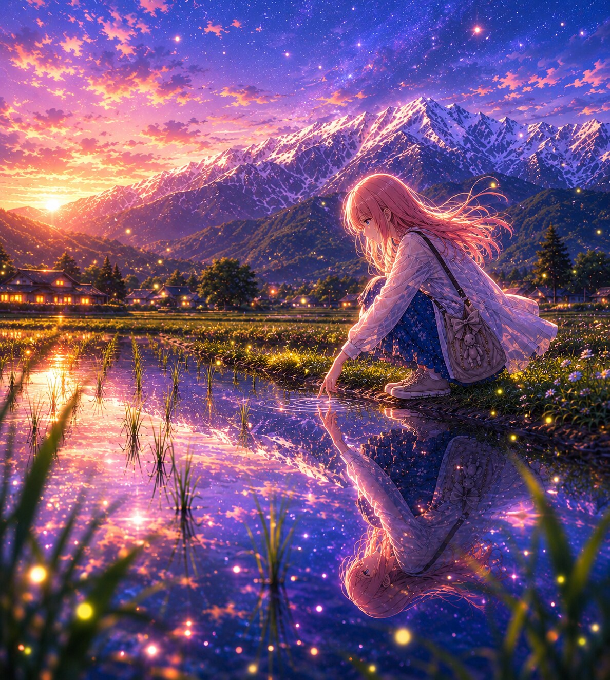 星空を映す、君の指先