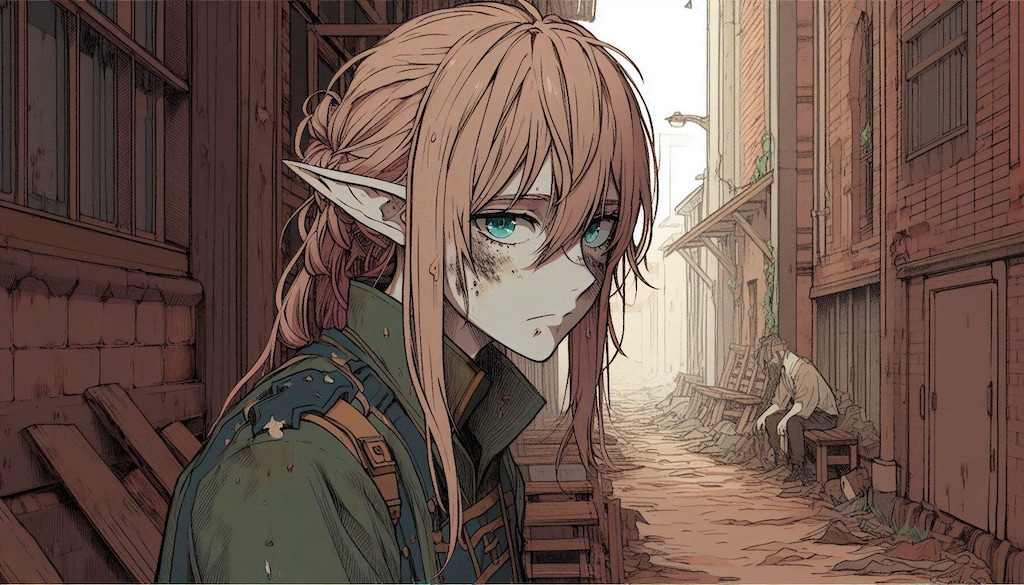 貧民エルフ (やさぐれエルフ⑧)