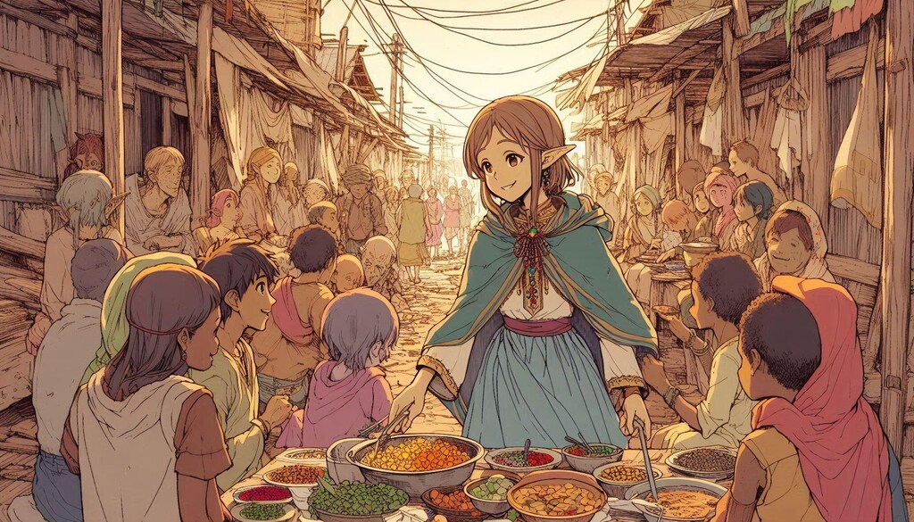 貧民エルフ (やさぐれエルフ⑧)