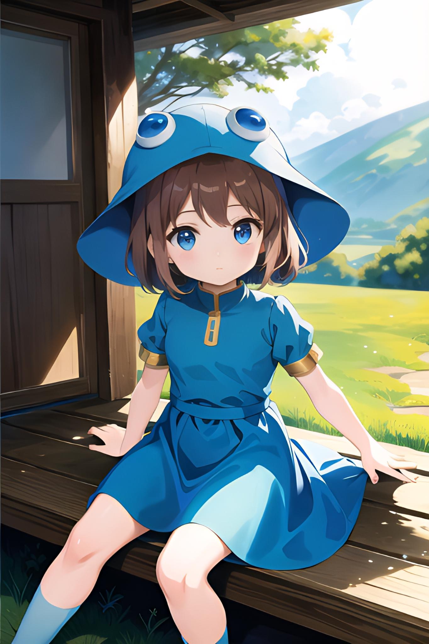 娘が言うにはナウシカコスらしい(たぶん違う)