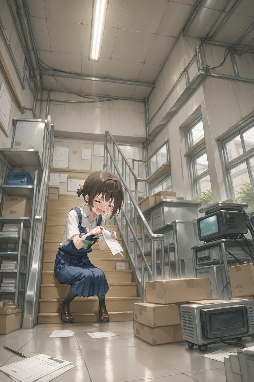 何で月曜からこんな仕事あんのよー。