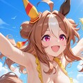 ウマ娘　コパノリッキー　水着 5枚目