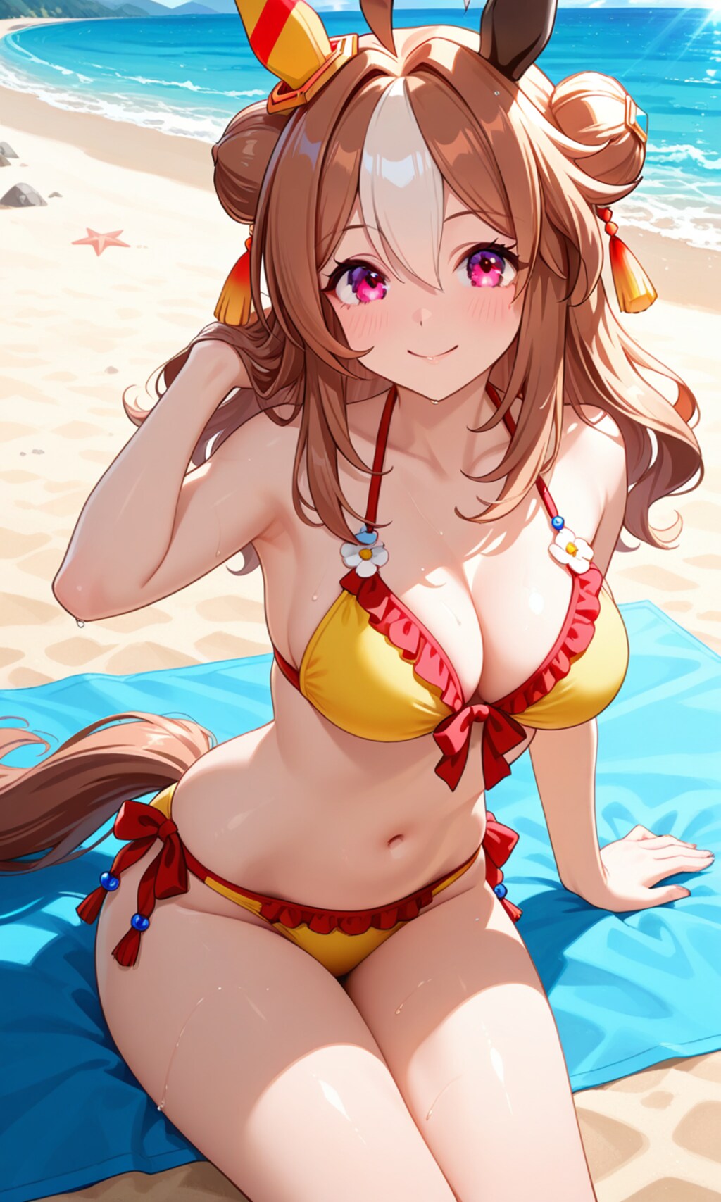 ウマ娘　コパノリッキー　水着