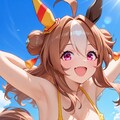 ウマ娘　コパノリッキー　水着 11枚目