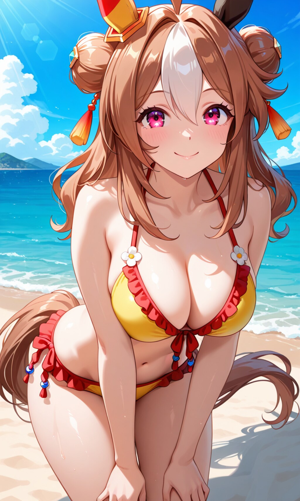 ウマ娘　コパノリッキー　水着