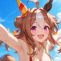 ウマ娘　コパノリッキー　水着 9枚目