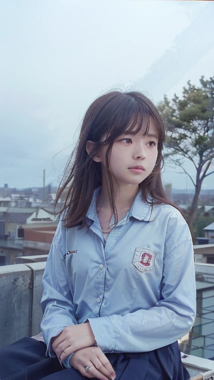 屋上 | の人気AIイラスト・グラビア