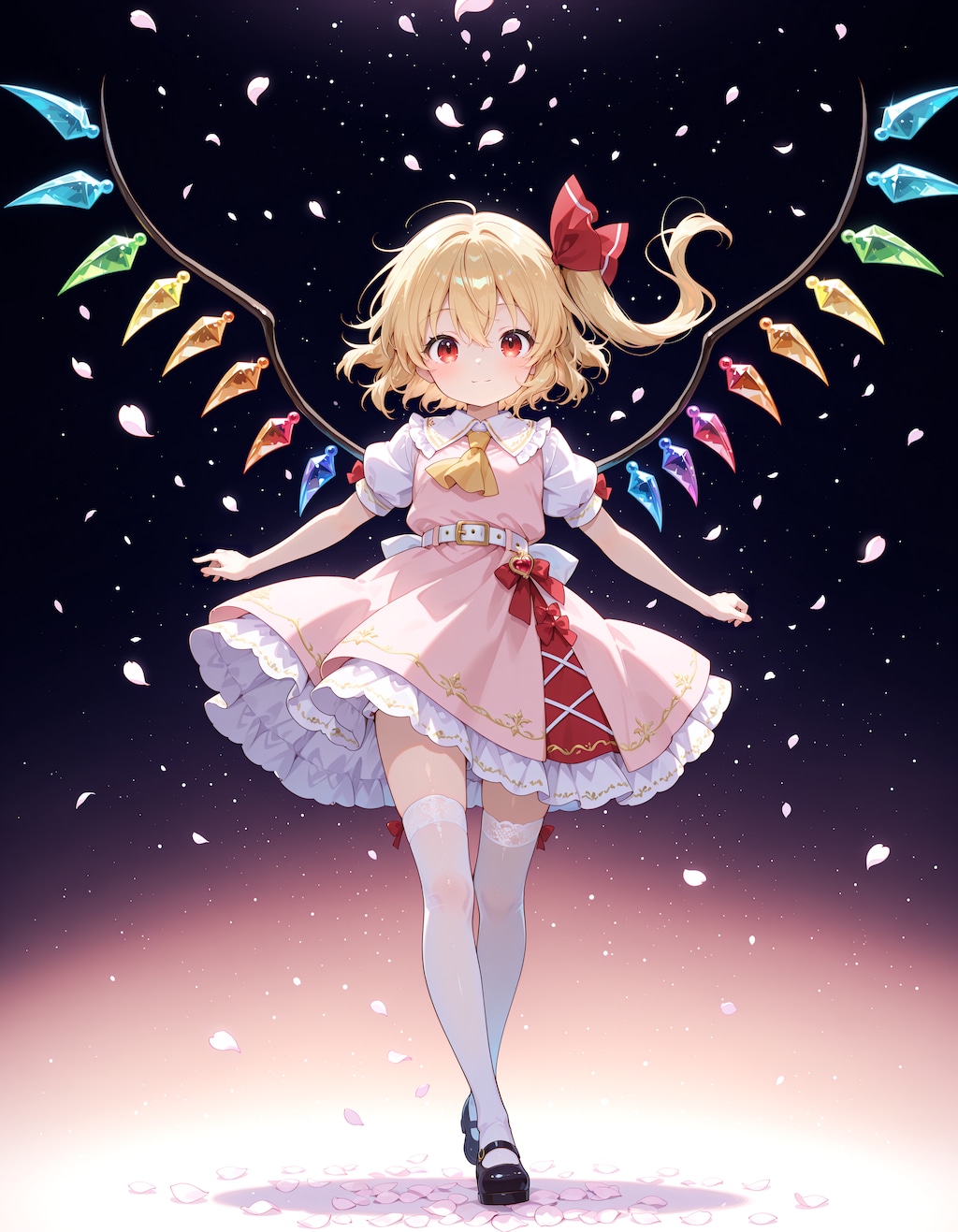 桜色の夜明けと小さな吸血鬼