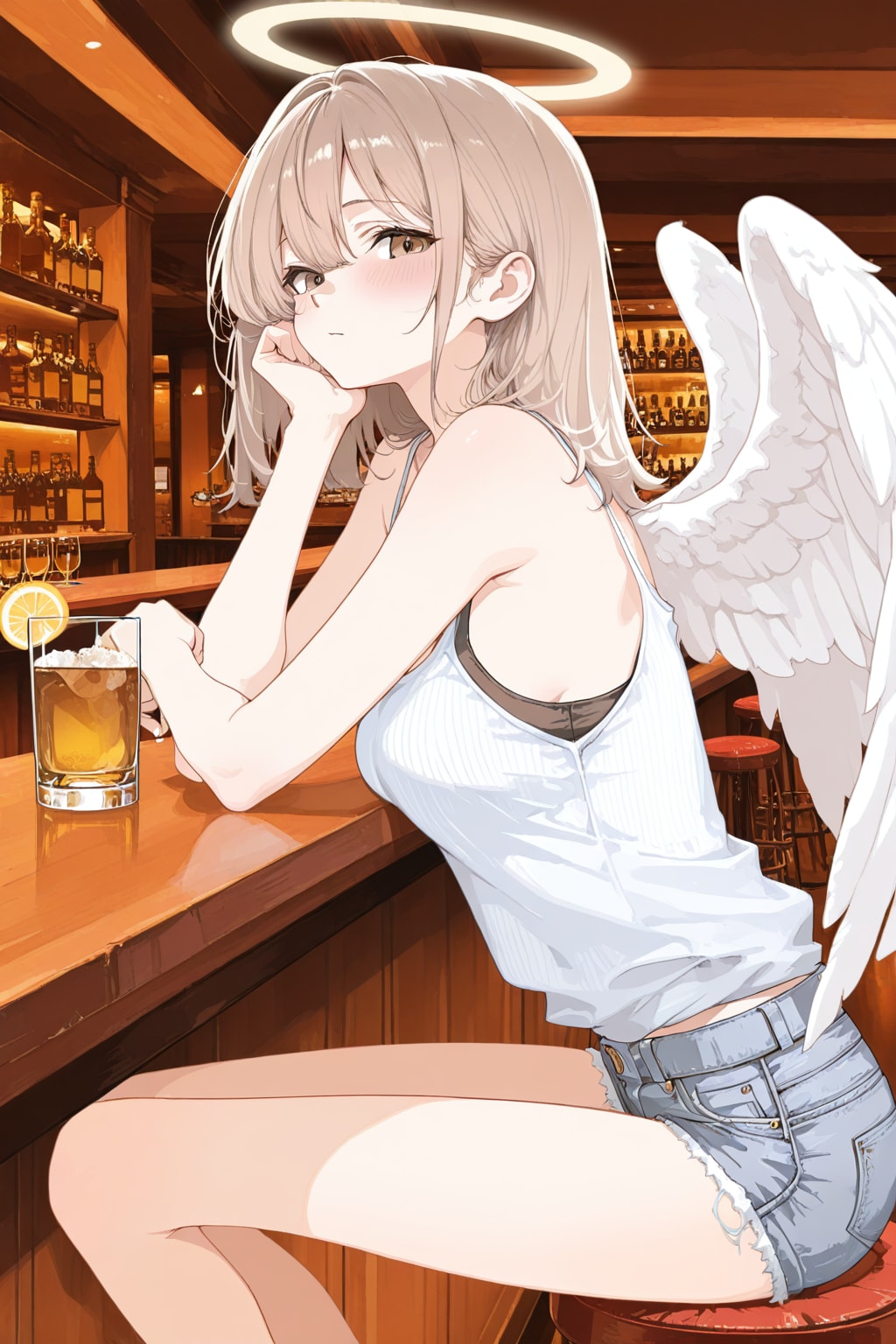 翼を休める夜