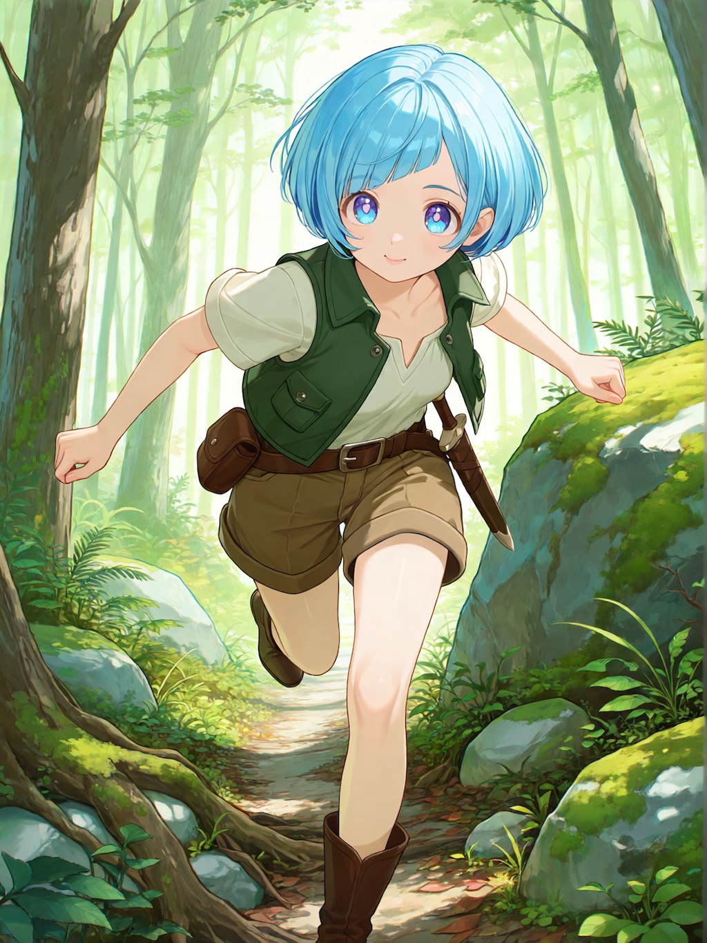 駆け抜ける