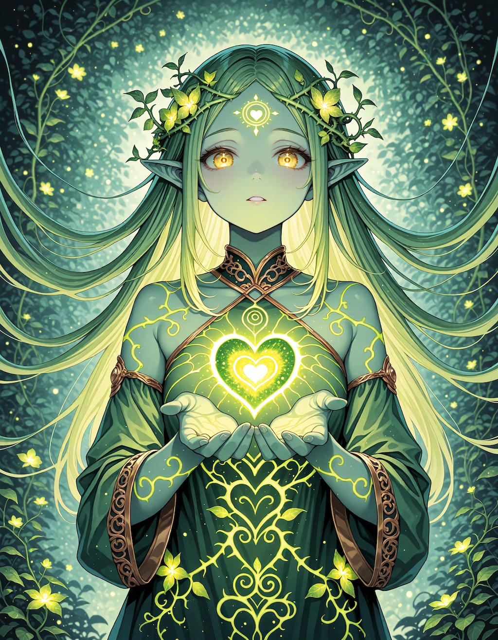 森林エルフの愛情表現