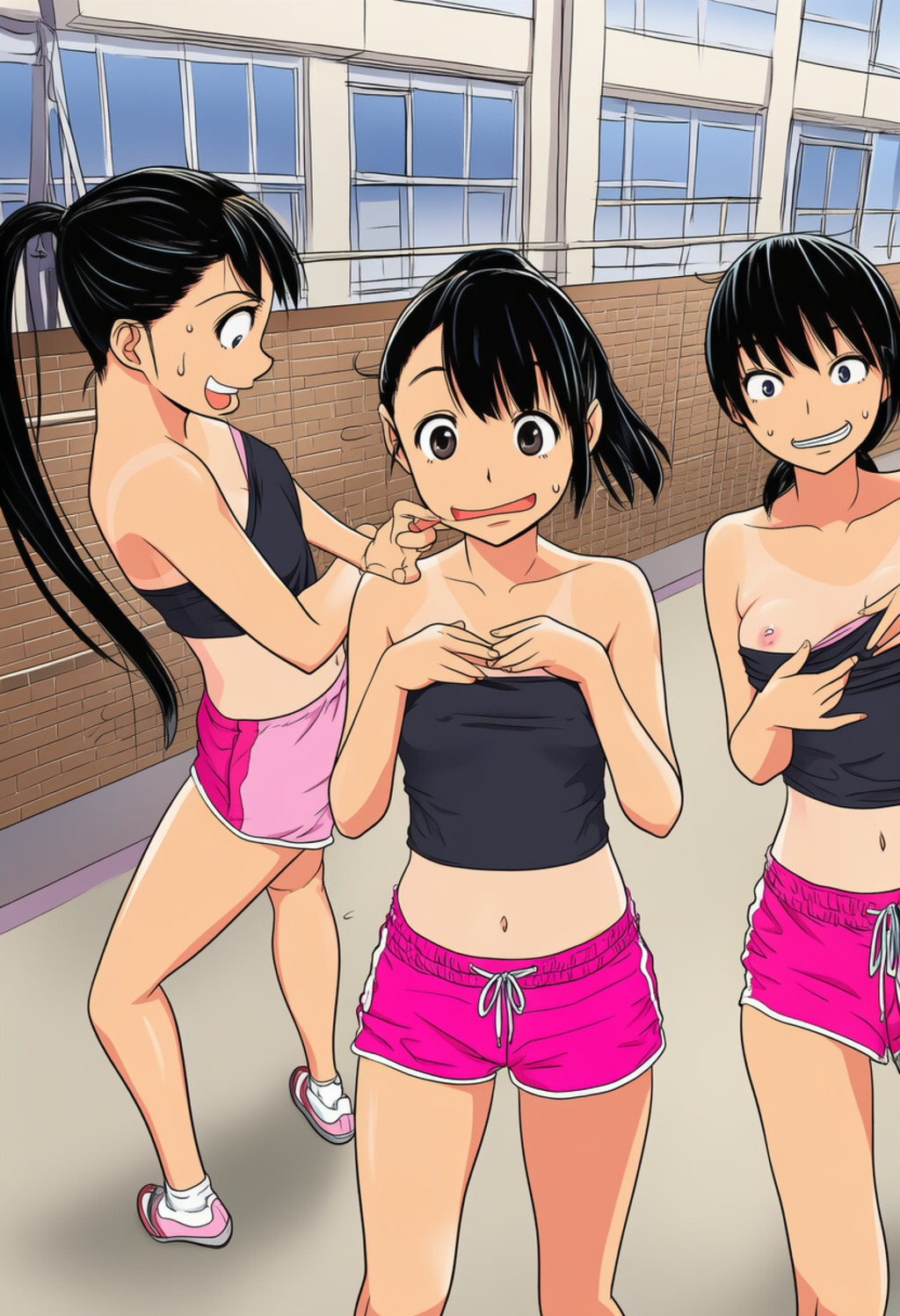 ポロリしやすいダンス衣装