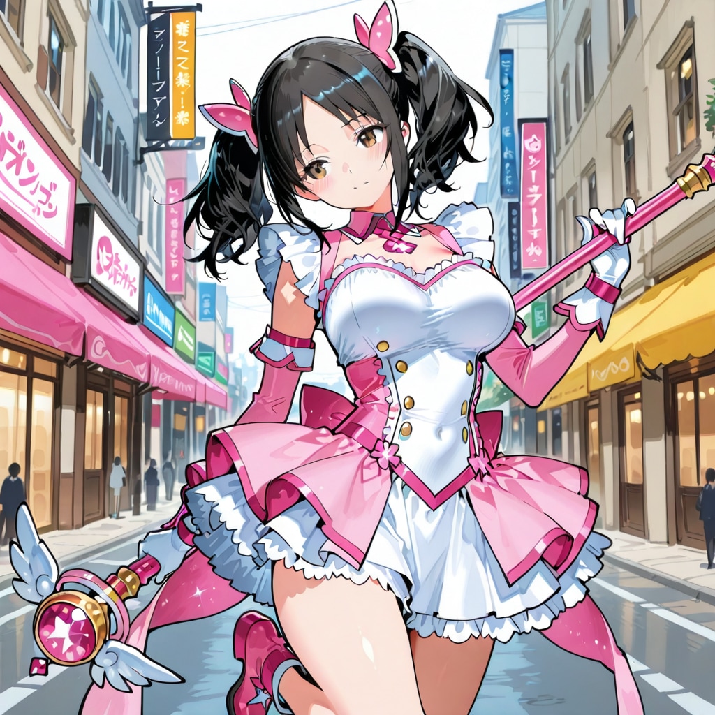 魔法少女 | の人気AIイラスト・グラビア