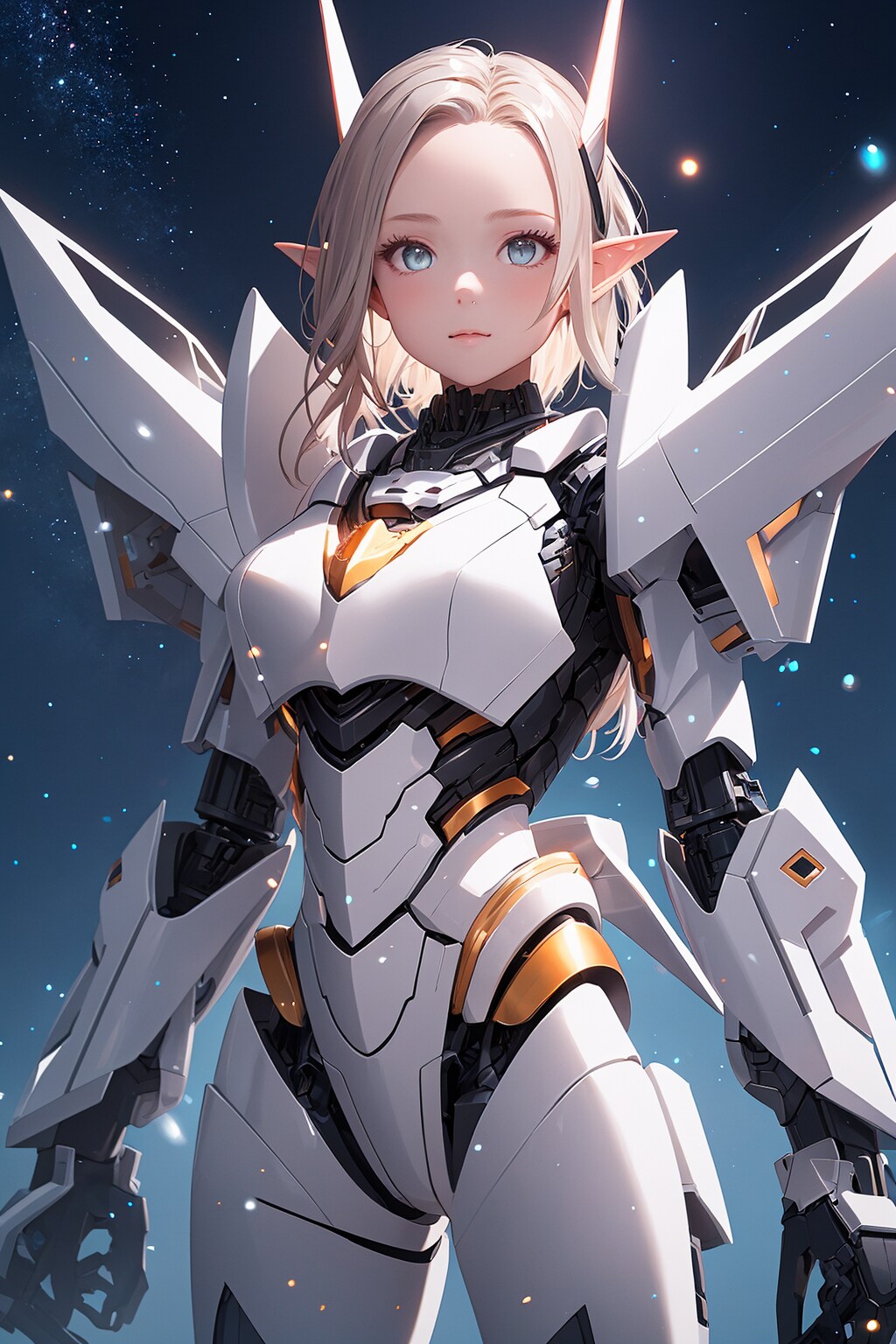 メカ娘エルフ姉さんと宇宙