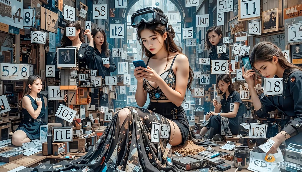 フォトコラージュ　ナンバーズⅡ