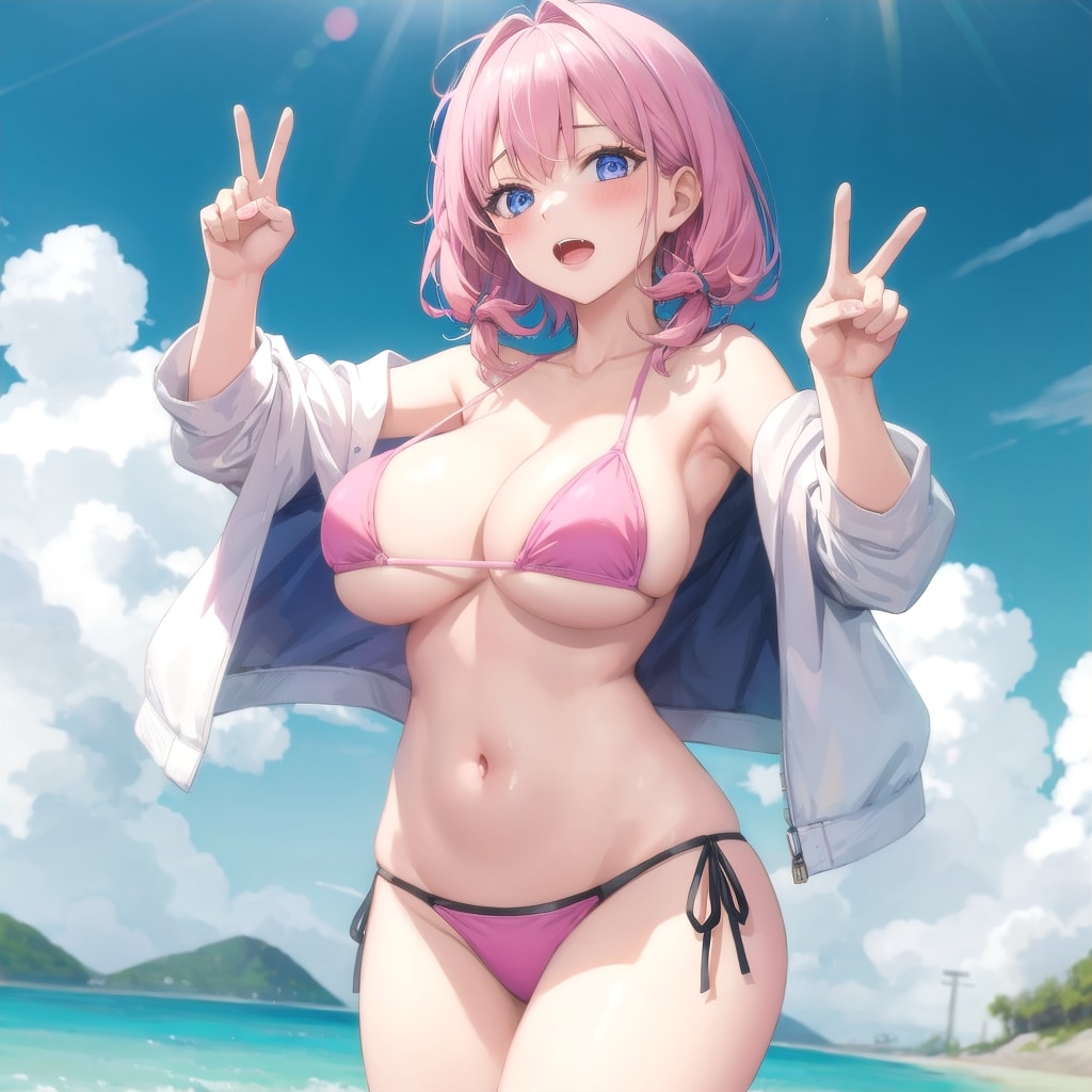 ピンクビキニ