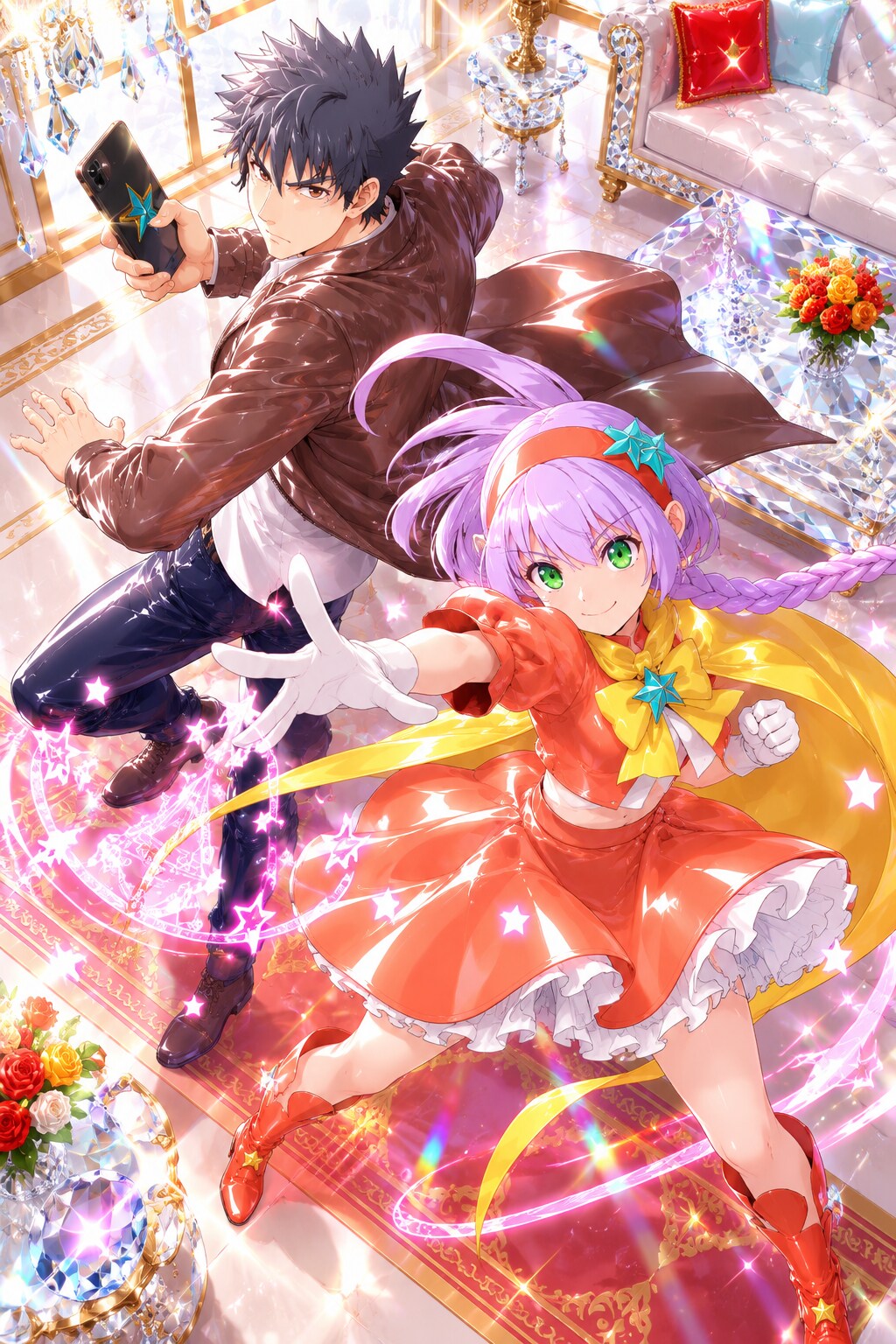 俺とヒーローと魔法少女 | の人気AIイラスト・グラビア
