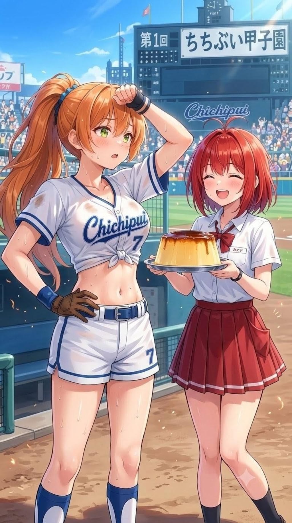 マイペースだよカエデちゃん〜野球にはプリンだべ？編