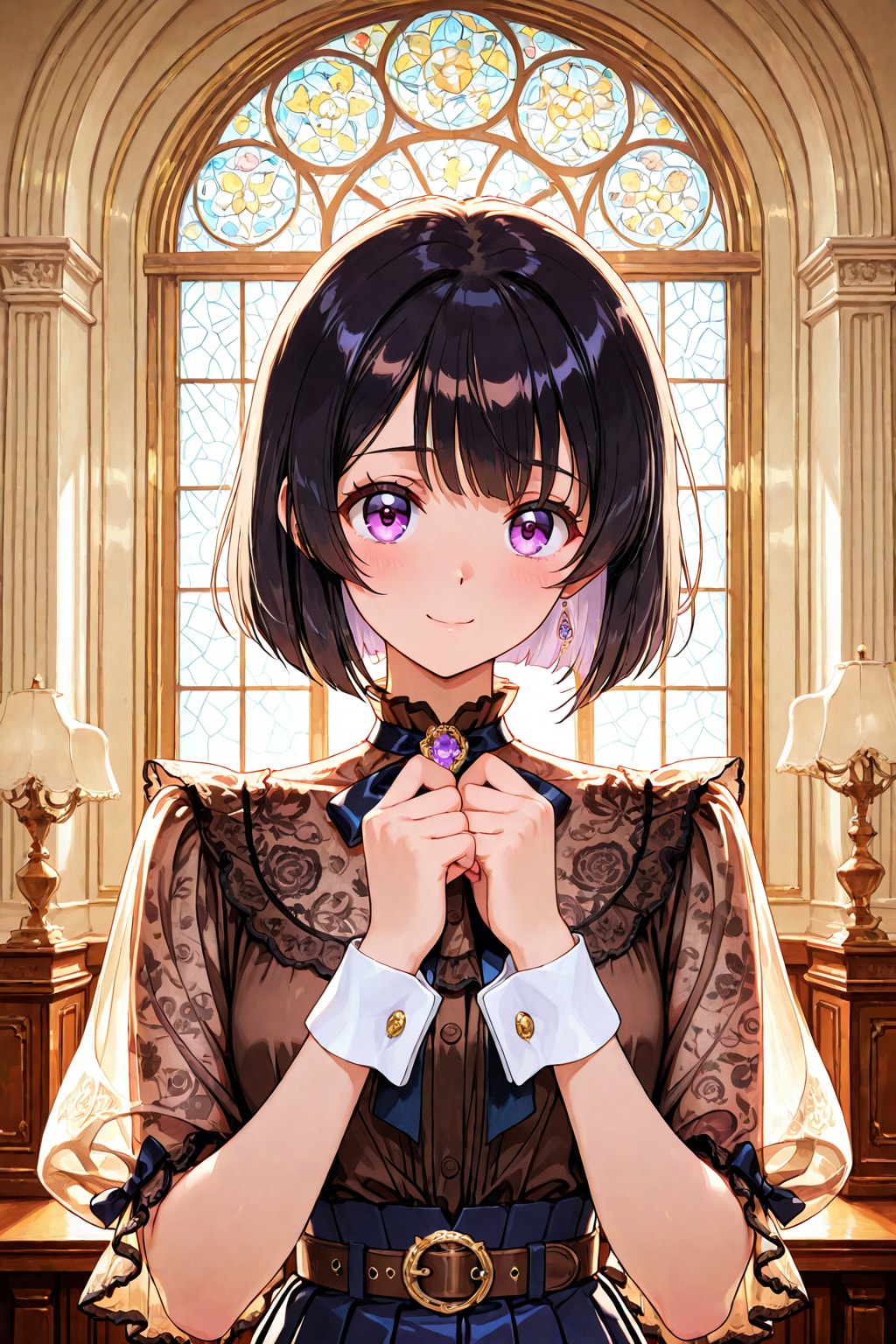 彩光の中