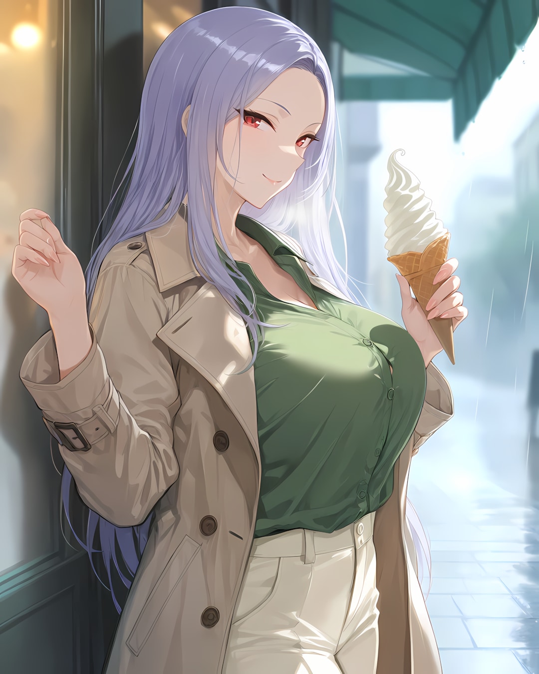 🍦雨宿りの朝に、プレミアムな甘いご褒美を✨