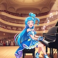 キュアウインク、カーネギーホールで演奏する（習作） 3枚目