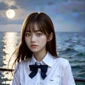 今日は夕日の海を見て帰りま～す 6枚目