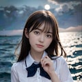 今日は夕日の海を見て帰りま～す 5枚目