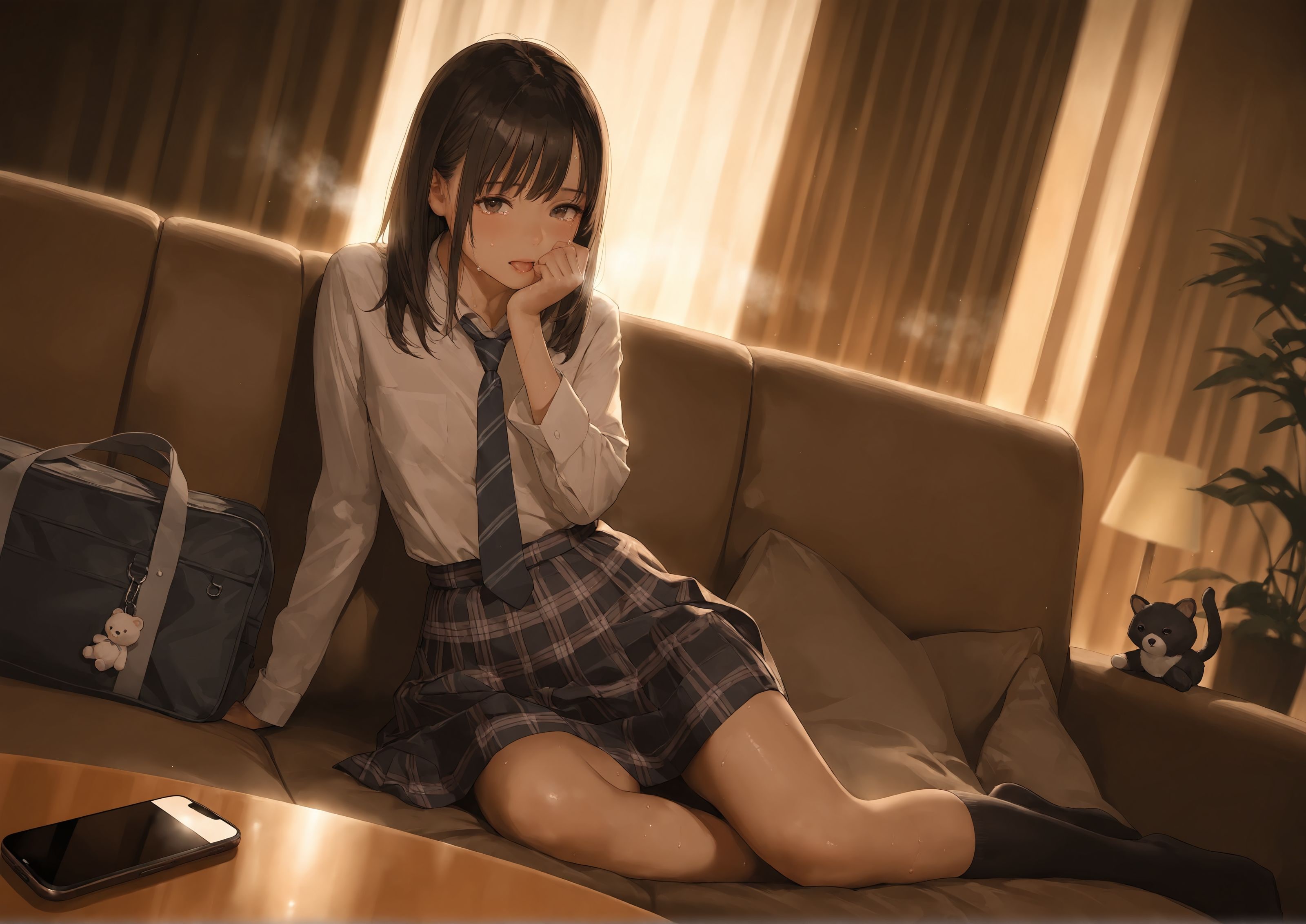 発情している彼女