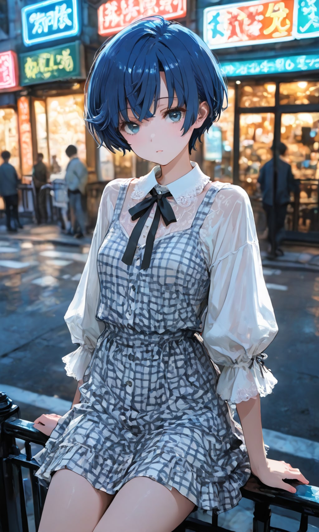 ギンガムチェックだ柑菜ちゃん