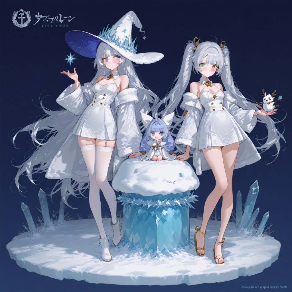 冬将軍三姉妹 | の人気AIイラスト・グラビア