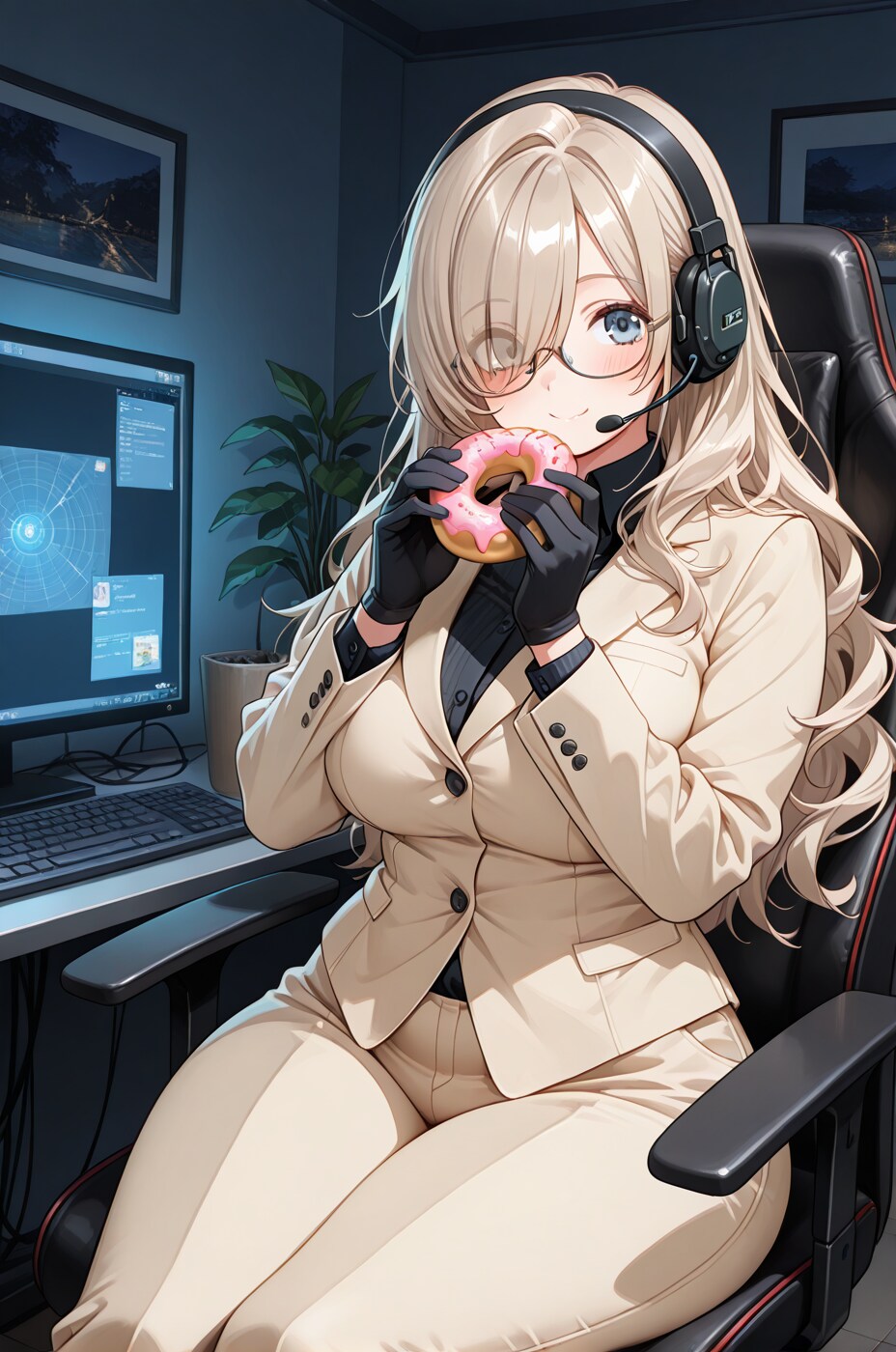 ゆるふわだけど凄腕ハッカーお姉さん