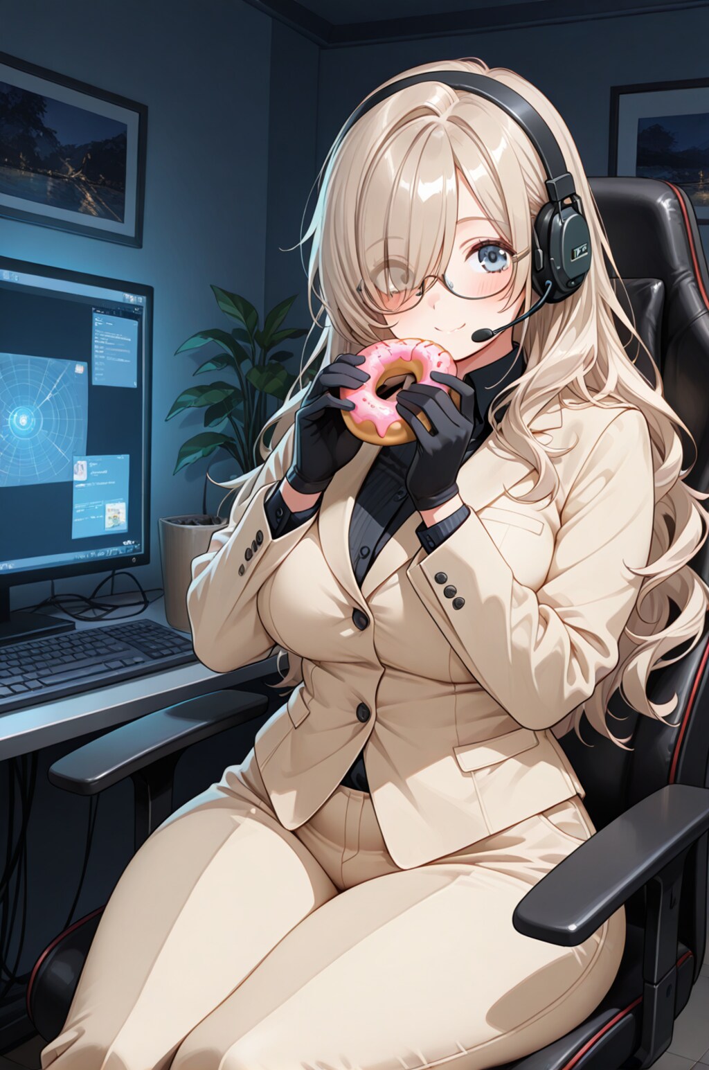 ゆるふわだけど凄腕ハッカーお姉さん