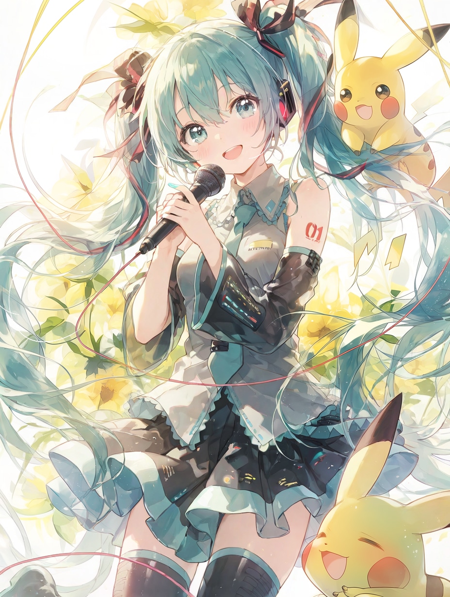 ポケミク！ | の人気AIイラスト・グラビア