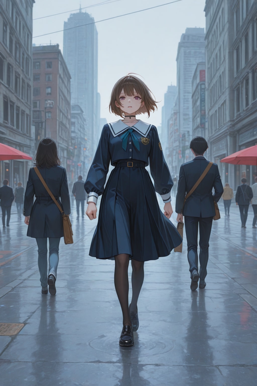 「お散歩少女」