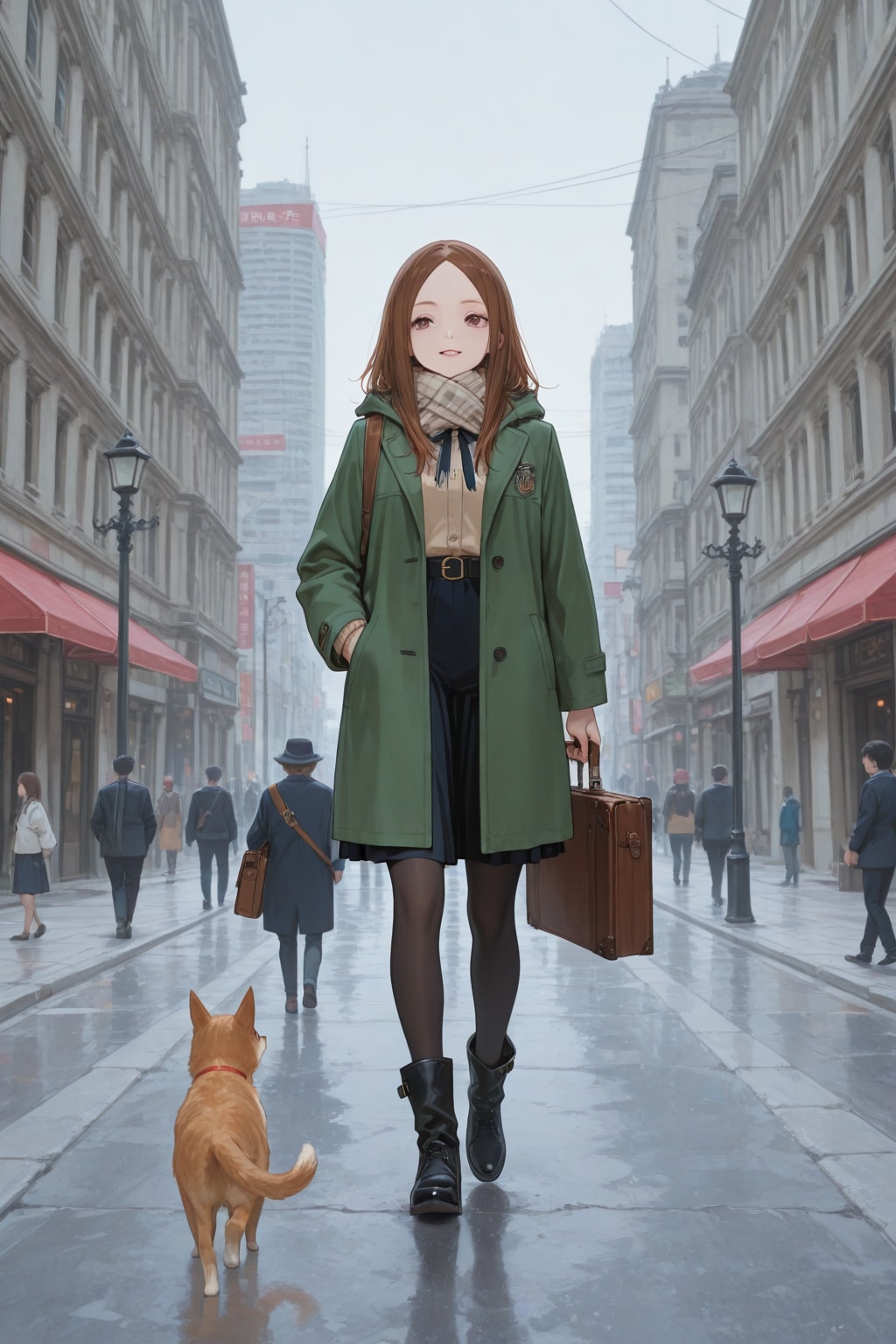 「お散歩少女」 | の人気AIイラスト・グラビア