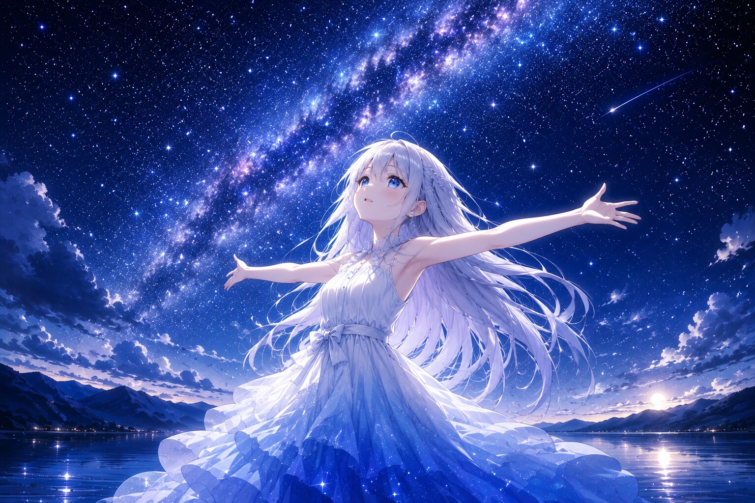 両手いっぱいの星空…！