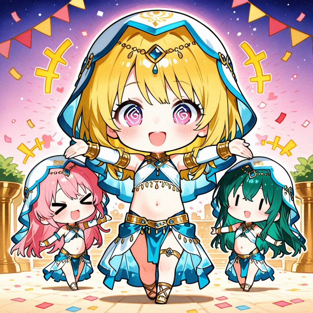 仲良しちゃんのダンスショー