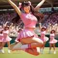みけぽちゃチアガール 3枚目