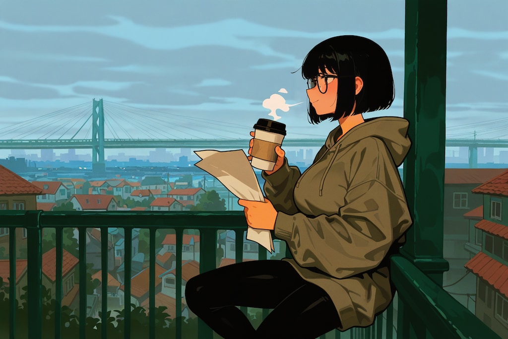 明け方、仕事終わり