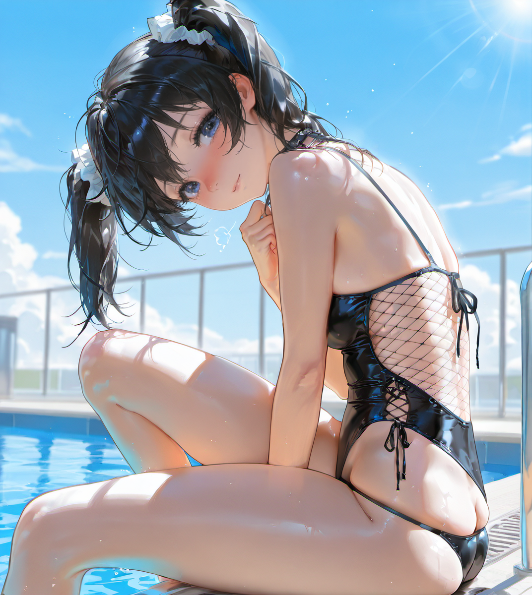 彼女の水着
