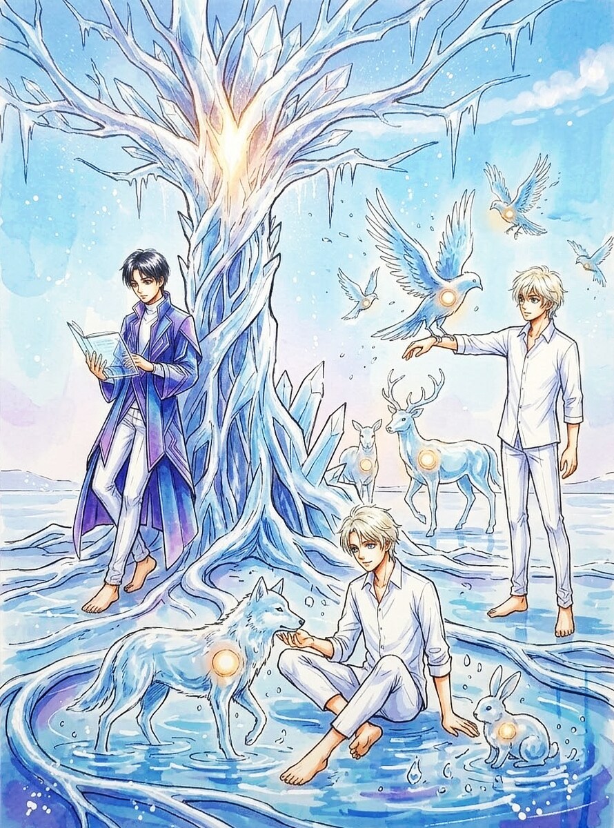 The Cycle of Living Waters | の人気AIイラスト・グラビア