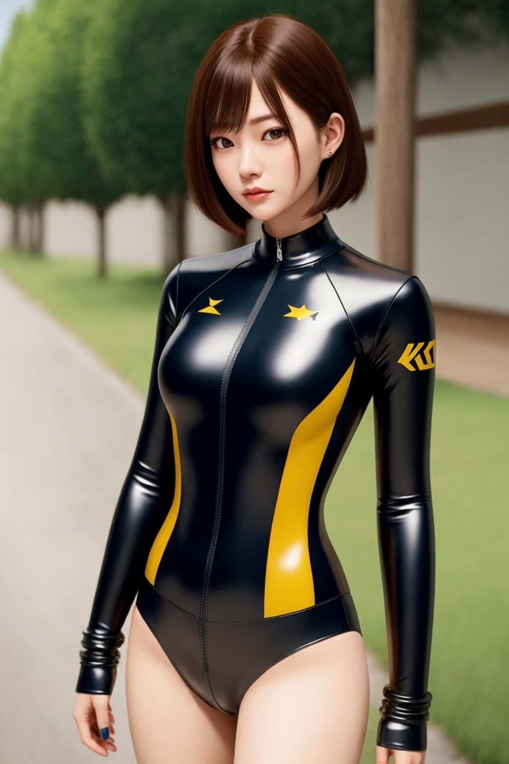 レザースーツ
