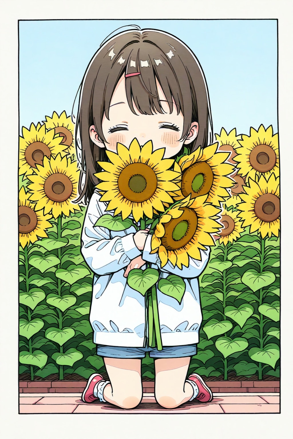 Sunflower Girl