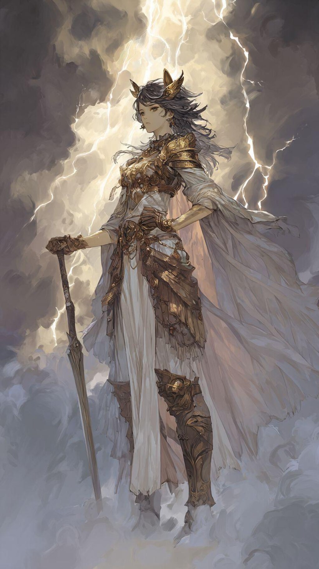 雷の守護神-female