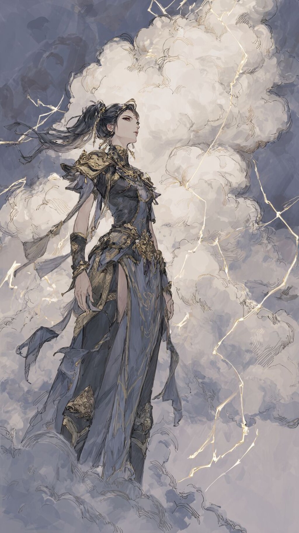 雷の守護神-female